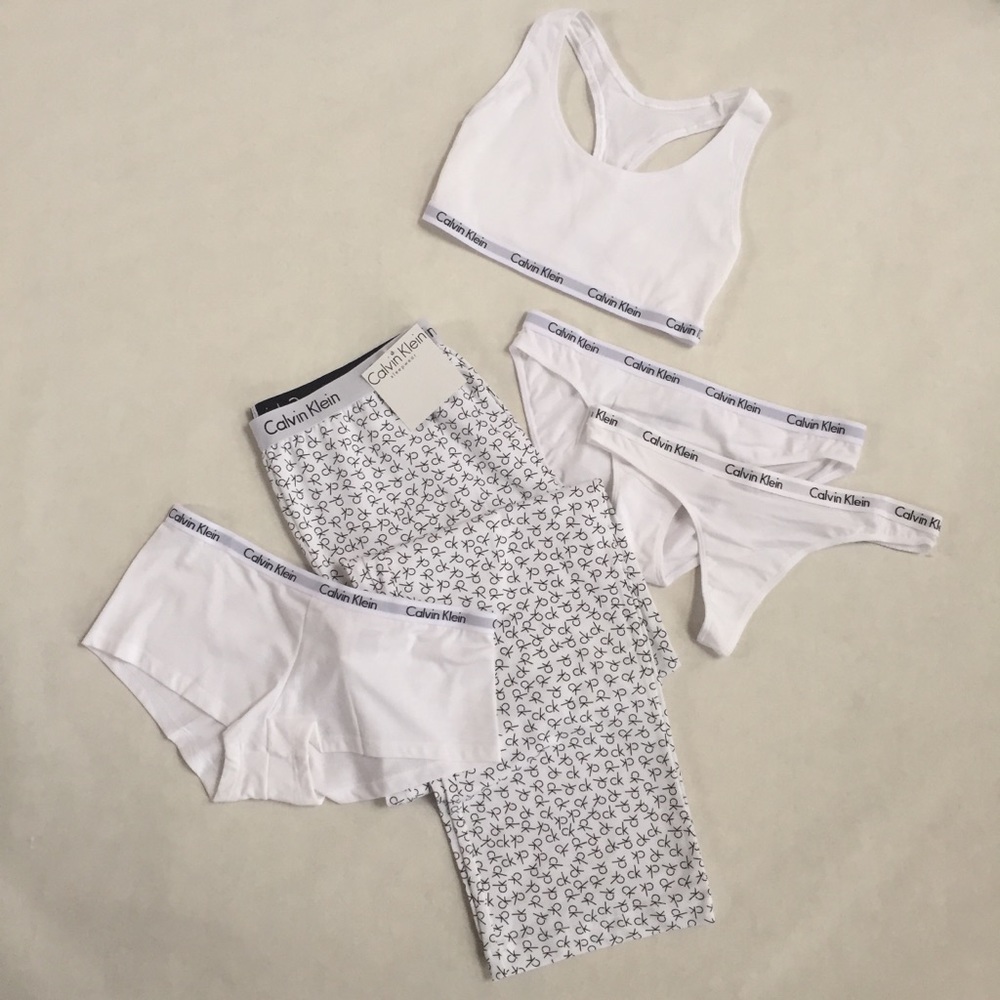 Calvin Klein White CK Start Up Set 5pc